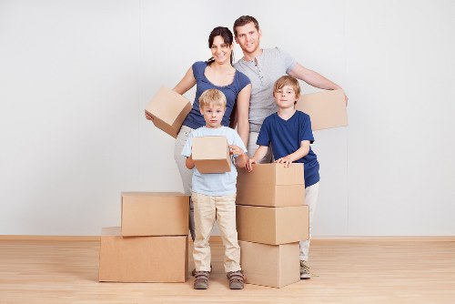 Commercial packing support for an office relocation in Hackney