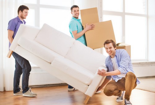 Commercial removals and storage support for a Hackney business