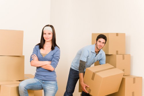 Residents and business customers using flexible storage in Hackney