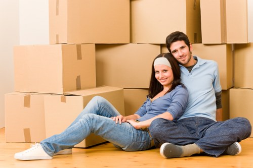 Professional office movers handling access challenges in Hackney