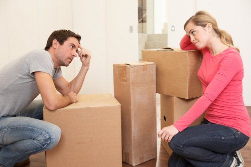 Safe and tidy self storage environment with protective measures in place