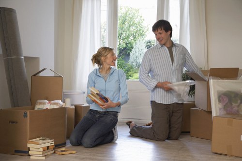 Organised household and business items ready for long-term storage