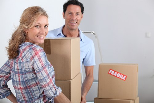 Organised room-by-room packing for a flat move in Hackney